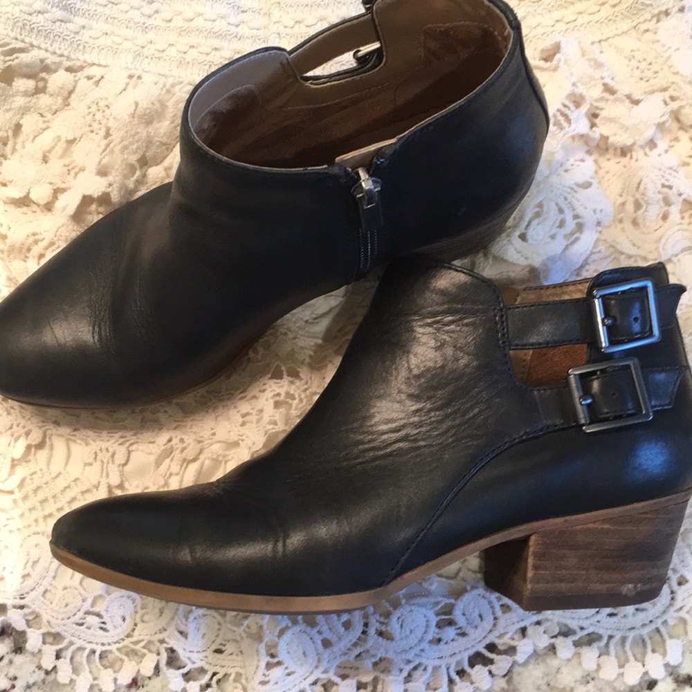 Clark’s leather booties